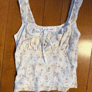 NWT Pink Rose cropped tank